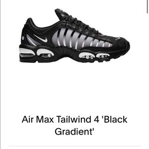 NIKE Air Max MENS TAILWIND 4 Black Gradient US 11